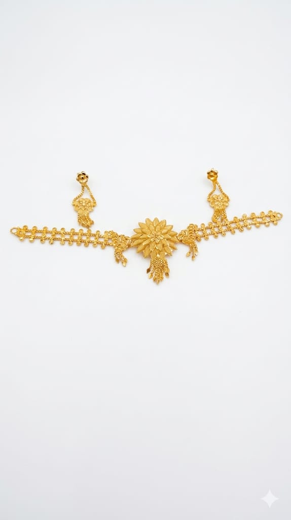 Brass gold chokhar